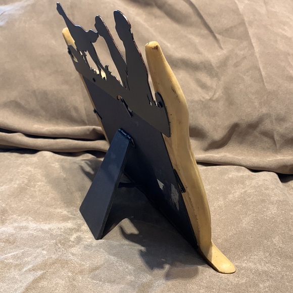 RUSTIC ANTLER HUNTING DOG PICTURE FRAME - Picture 14 of 15